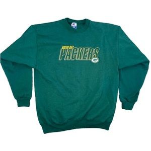 Vintage Green Bay Packers Champion Crewneck Sweatshirt Mens Large.
